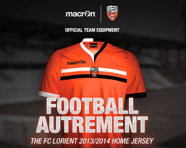 FC Lorient thuisshirt 2013/2014