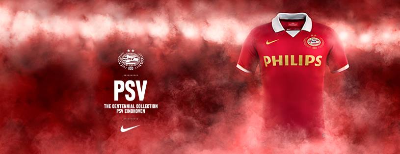 PSV 100 jarig thuisshirt 2013/2014 - Voetbalshirts.com