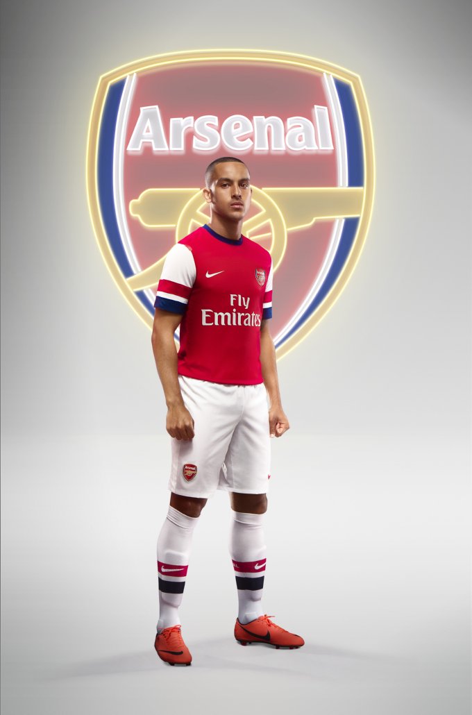 Arsenal thuisshirt 2012-2013 