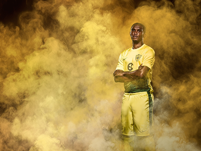 Anzhi thuisshirt 2013-2014 Eto'o