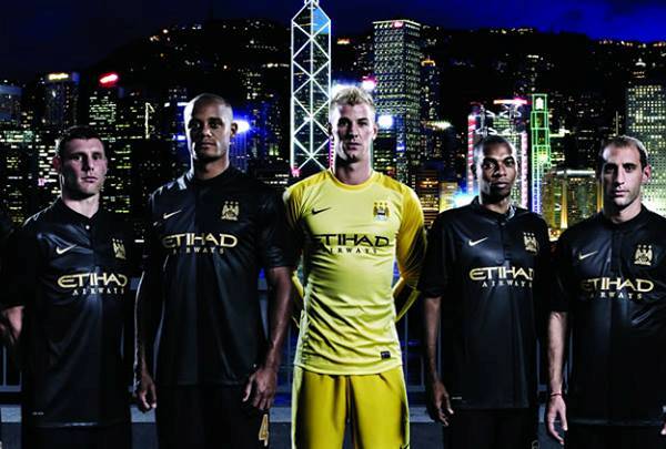 Manchester City uitshirt 2013-2014