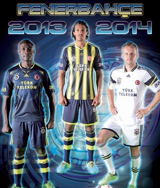 Fenerbahce thuisshirt 2013-2014