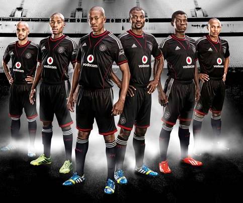 Orlando Pirates thuisshirt 2013-2014