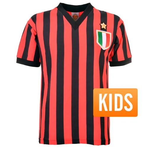AC Milan retro voetbalshirt 1979-1980 - kinderen