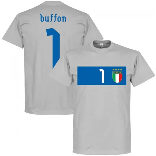 Italië Buffon Banner T-Shirt