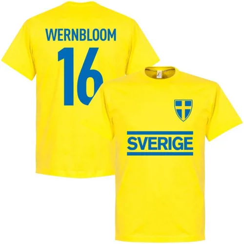 Wernbloom Zweden fan t-shirt