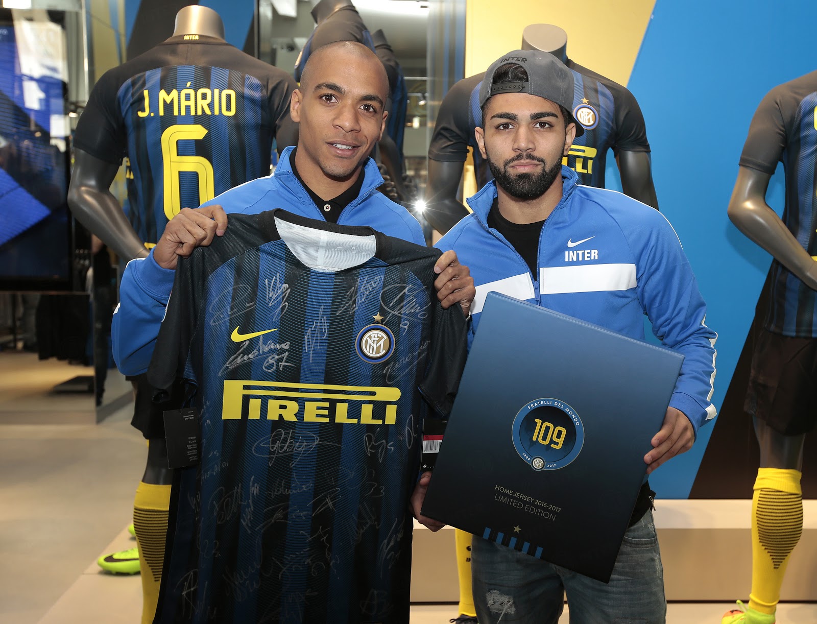 Inter Milan lanceert voetbalshirt ter ere van 109 jarig bestaan