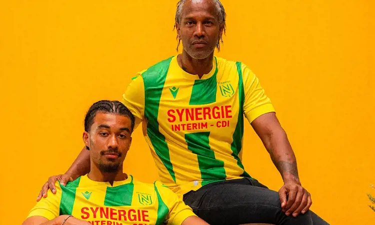 FC Nantes voetbalshirts 2024-2025 geïnspireerd door retro shirts en de stad!