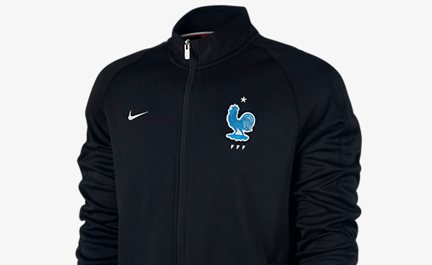 Frankrijk ''BLACKOUT'' N98 trainingsjack 2017-2018