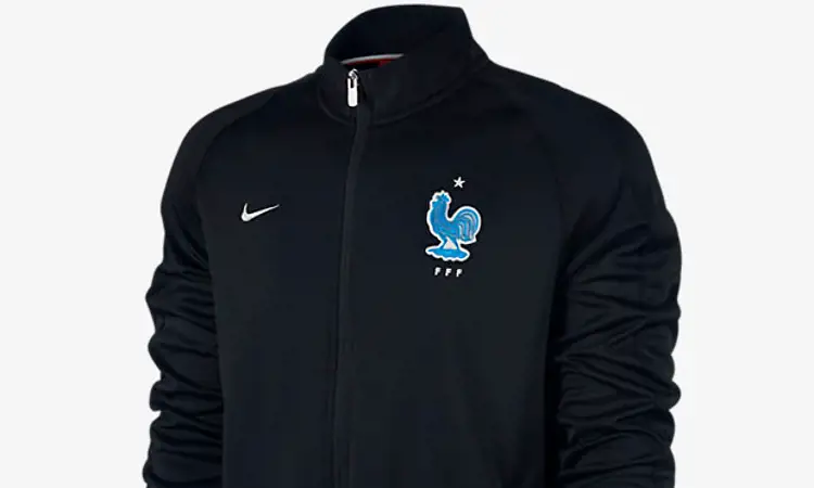 Frankrijk ''BLACKOUT'' N98 trainingsjack 2017-2018