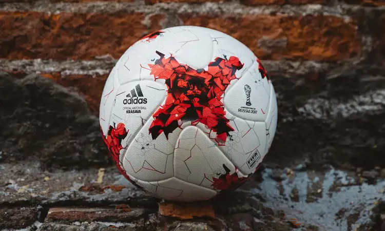 Voetbalshirts van landen op de Confederations Cup