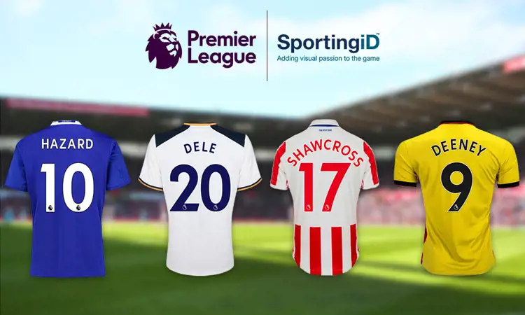 Nieuwe Premier League bedrukking op voetbalshirts vanaf 2017-2018