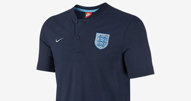 Nike lanceert nieuwe navy blauwe Engeland polo voor 2017-2018