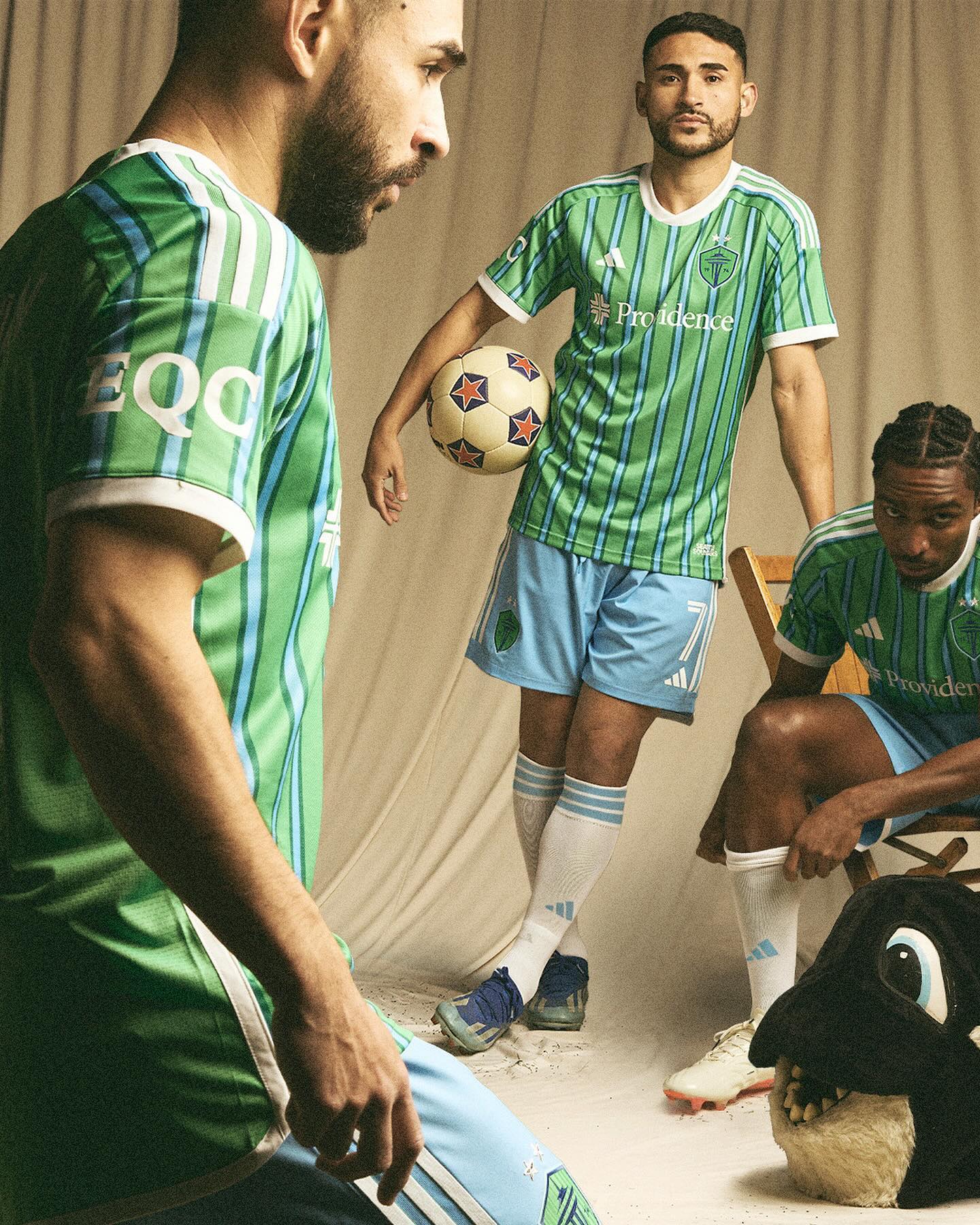 Seattle Sounders thuisshirt 2024-2025 ode aan 50 jarig bestaan