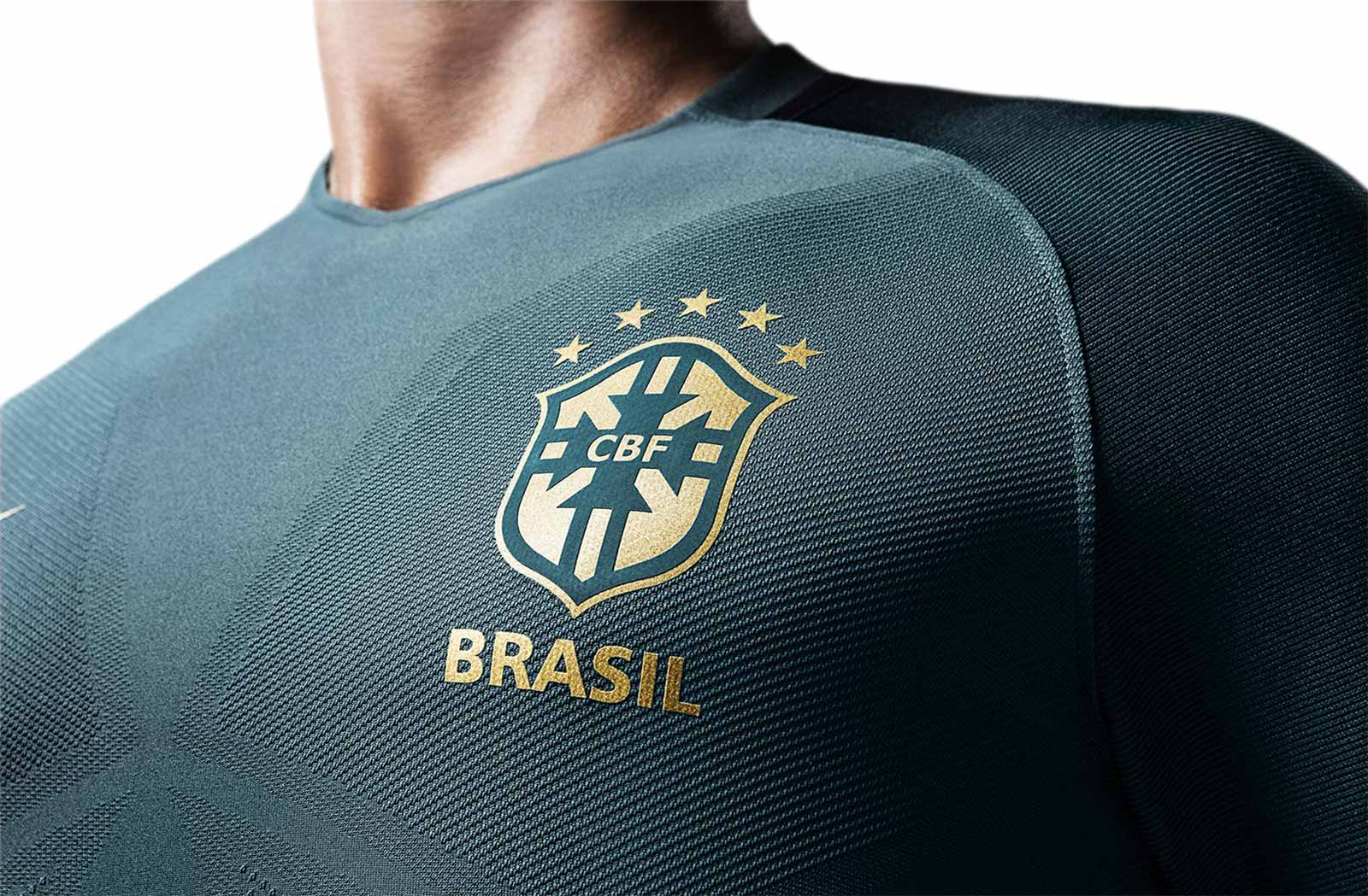 Brazilië 3e voetbalshirt 2017-2018