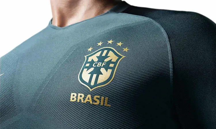 Brazilië 3e voetbalshirt 2017-2018
