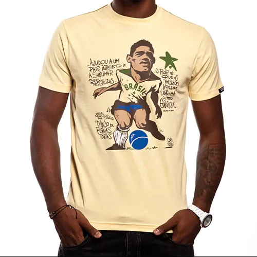 Brazilië Garrincha t-shirt