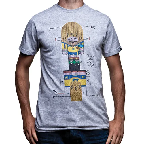 Colombia El Pibe Paper Toy t-shirt