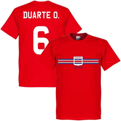 Costa Rica fan t-shirt Oscar Duarte 