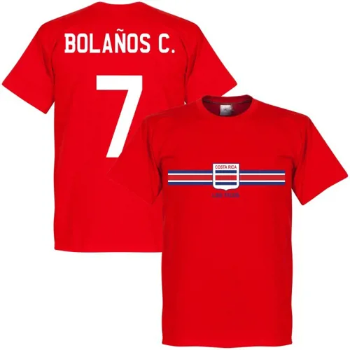 Costa Rica fan t-shirt Christian Bolanos