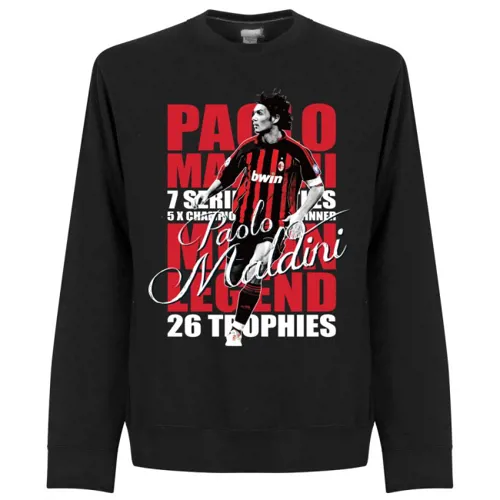 AC Milan Paolo Maldini legend sweater