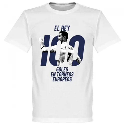 Ronaldo 100 goals CL Retake t-shirt