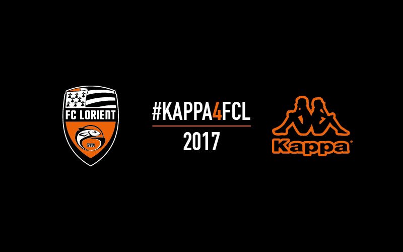 Kappa nieuwe kledingsponsor van FC Lorient vanaf 2017-2018