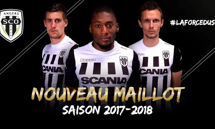 SCO Angers voetbalshirts 2017-2018