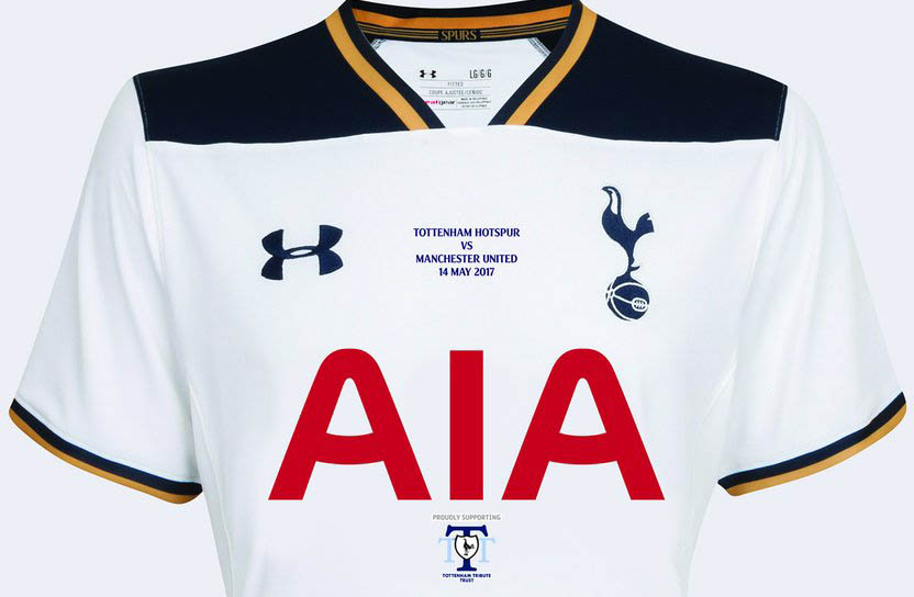Tottenham Hotspur White Hart Lane tribute voetbalshirt 2017