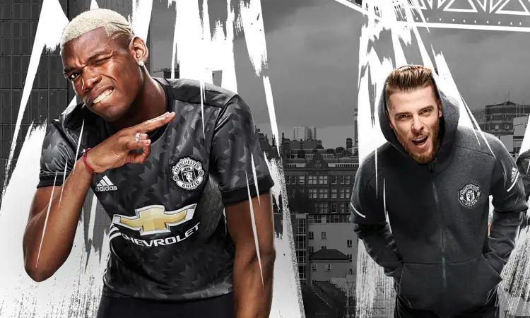 Manchester United uitshirt 2017-2018