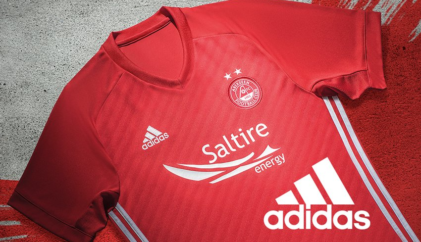 Aberdeen thuisshirt 2017-2018