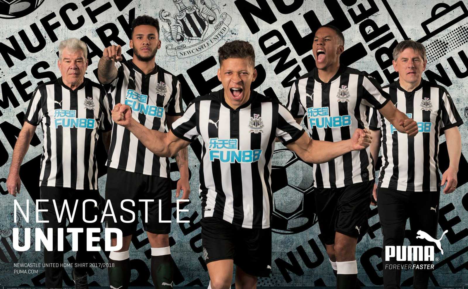 Newcastle United thuisshirt 2017-2018