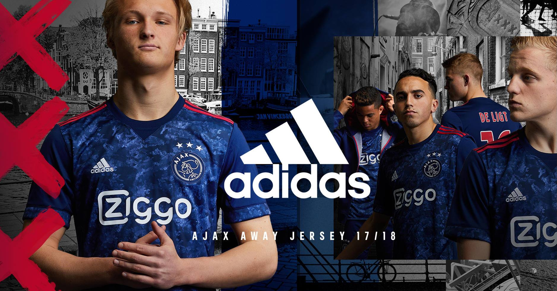 Ajax uitshirt 2017-2018