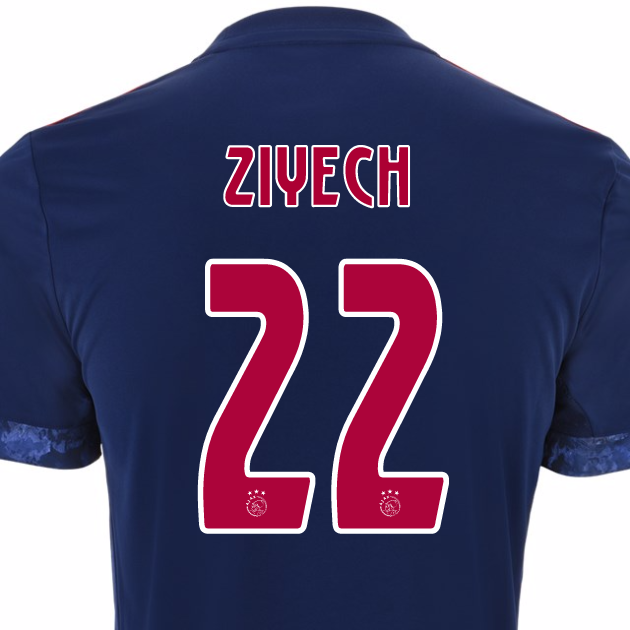 vacht Mislukking veel plezier Officiële bedrukking Ajax uitshirt 2017-2018 - Voetbalshirts.com