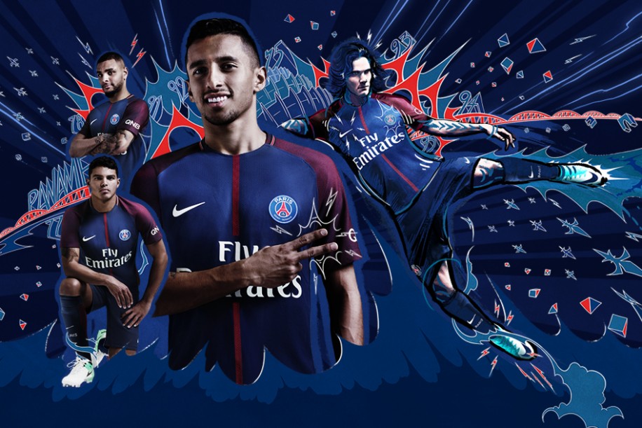 Paris Saint Germain thuisshirt 2017-2018 