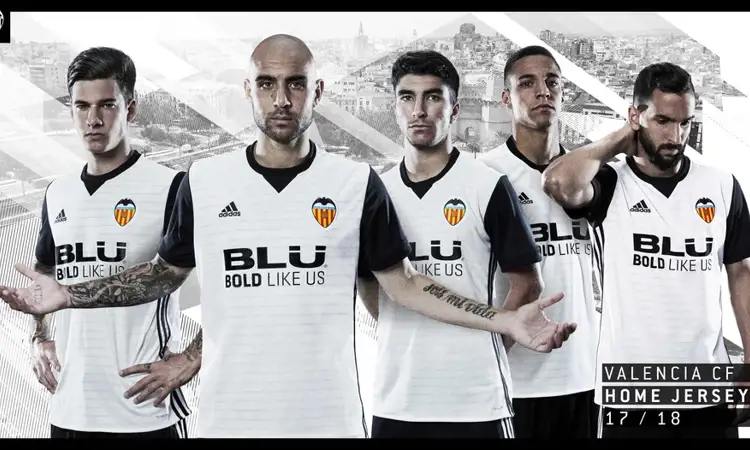 Valencia CF thuisshirt 2017-2018