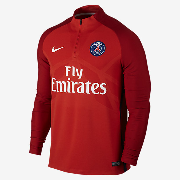 Geavanceerd backup buis Paris Saint Germain trainingspak 2017-2018 - Voetbalshirts.com