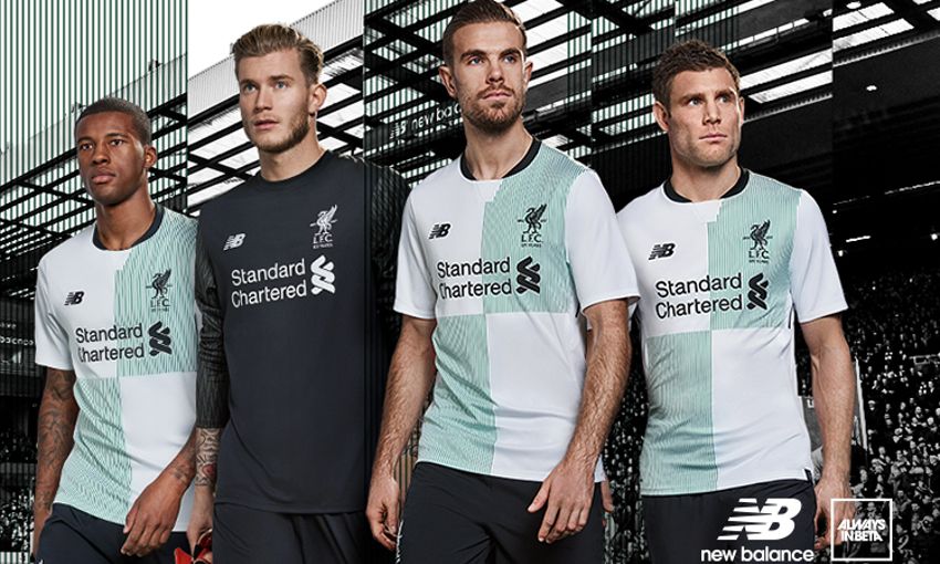 Liverpool uitshirt 2017-2018