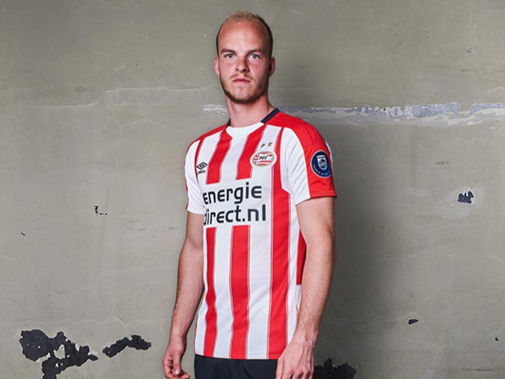 Arthur Prime Opsplitsen PSV thuisshirt 2017-2018 - Voetbalshirts.com