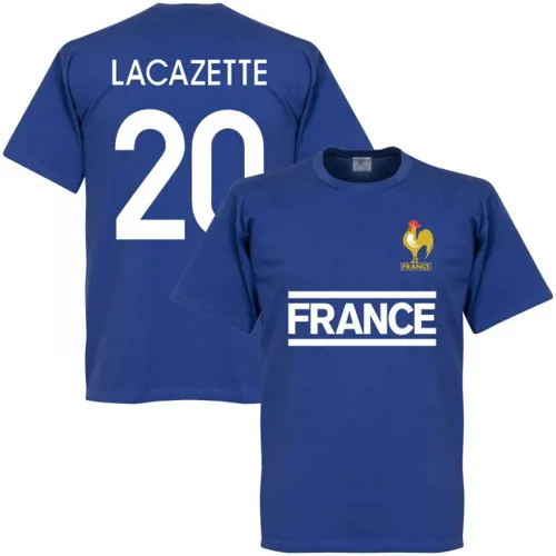 Frankrijk fan t-shirt Lacazette