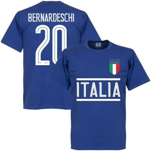 Italië Bernardeschi fan t-shirt