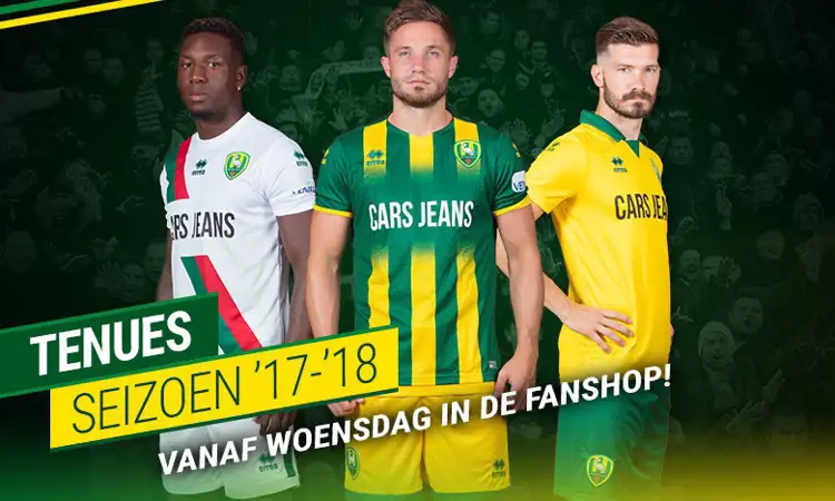 ADO Den Haag uitshirt en 3e shirt 2017-2018