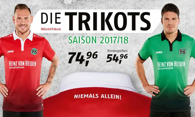 Hannover 96 voetbalshirts 2017-2018