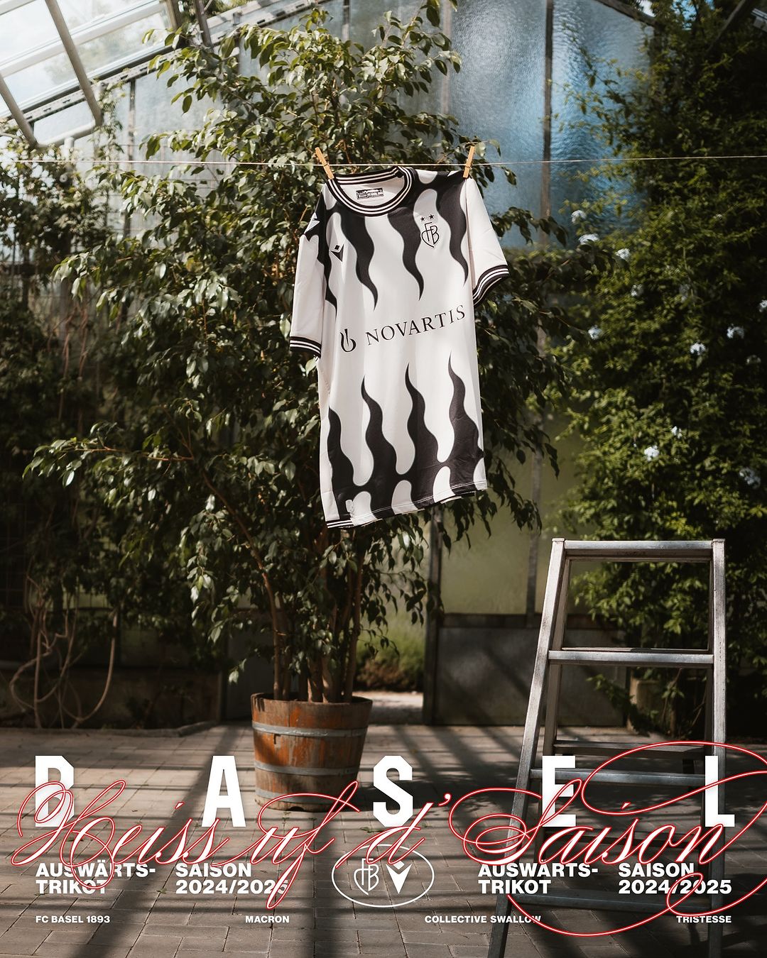 Dit zijn de FC Basel voetbalshirts 2024-2025