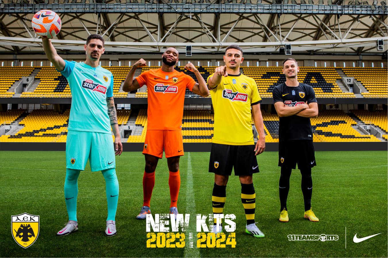 Aek Athene Voetbalshirts 2023 2024