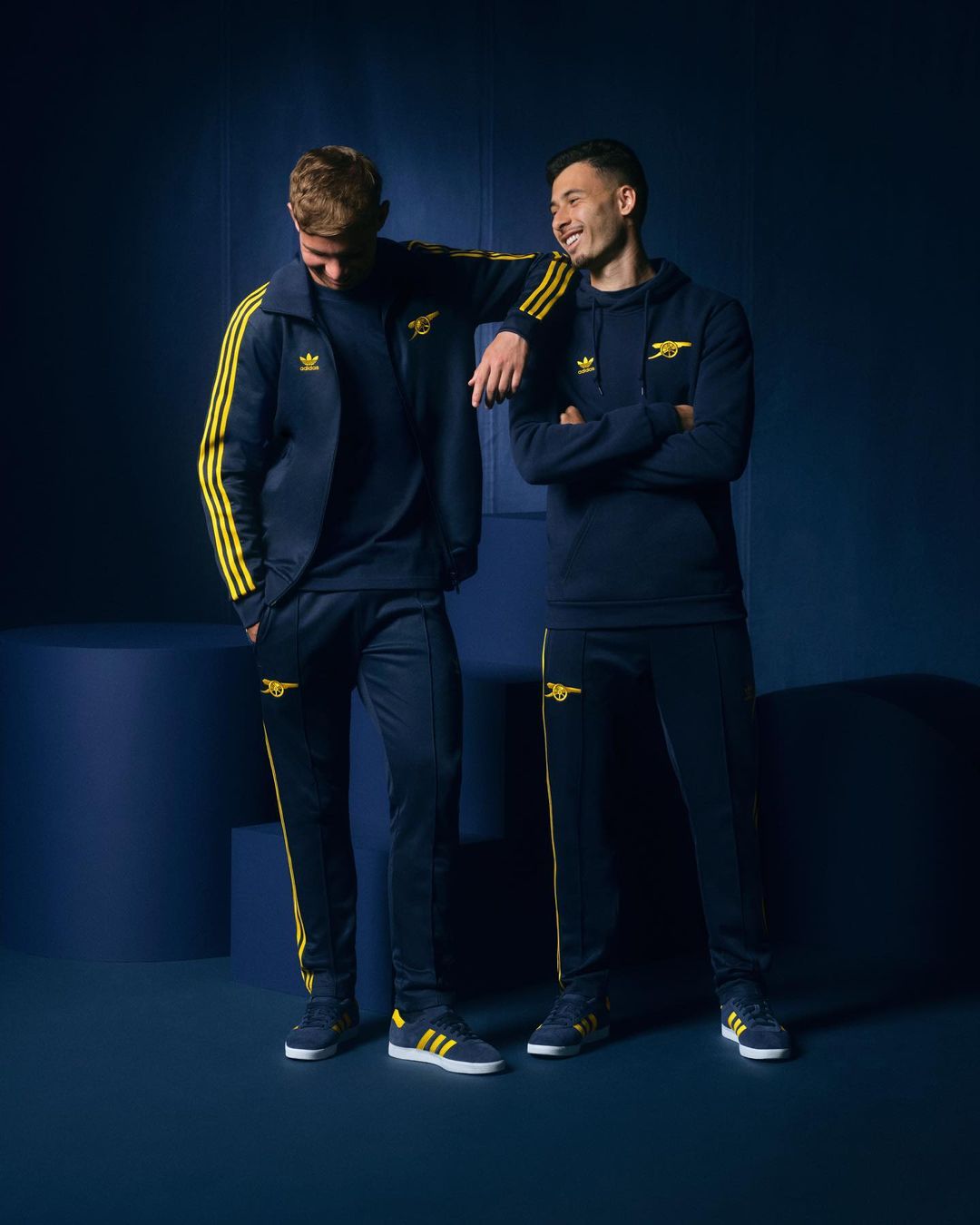 adidas Originals Arsenal collectie in stijl away kleuren
