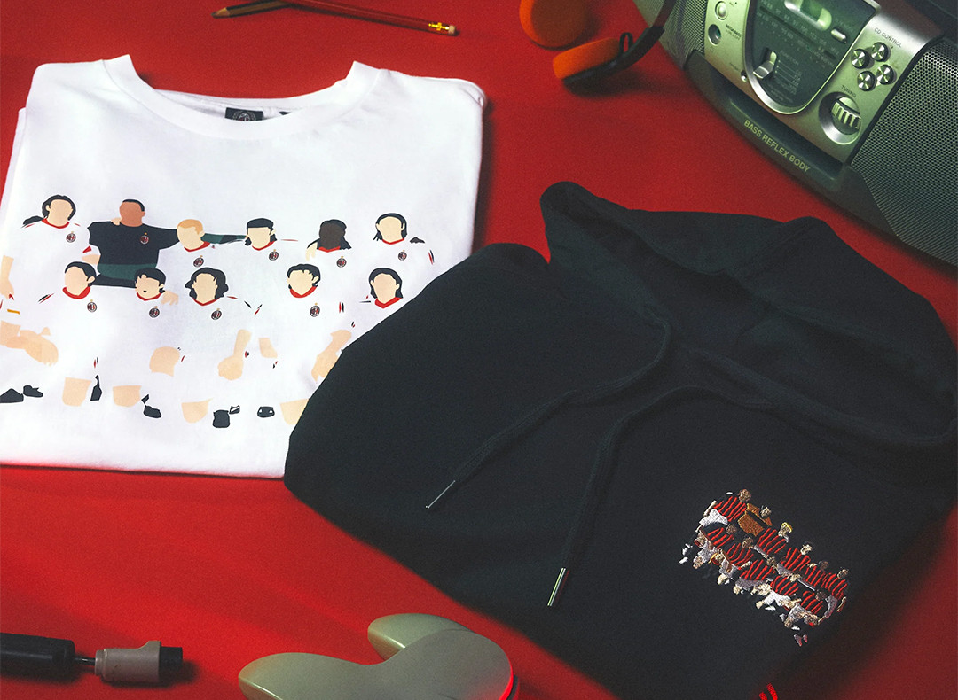 COPA Football AC Milan collectie eert het team van 2003