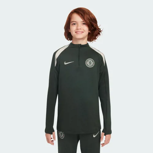 Chelsea training sweater kinderen 2025-2026 - Donkergroen