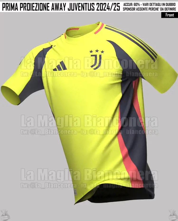 Juventus uitshirt 2024-2025 uitgelekt