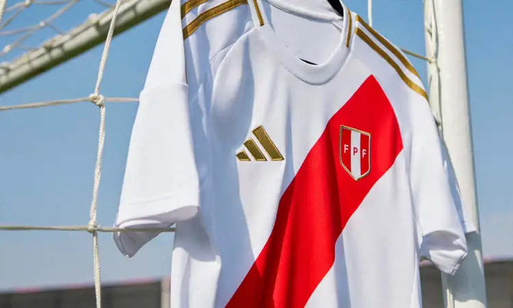 Peru Copa América 2024 voetbalshirts in teken cajon 